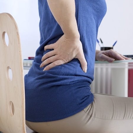 Posture-related back pain