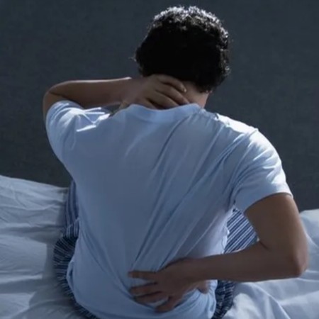 Constant lower back discomfort