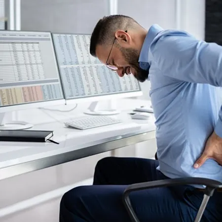 Poor posture and body mechanics