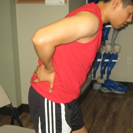 Pain that worsens with movement
